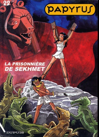 Cover of La prisonnière de Sekhmet