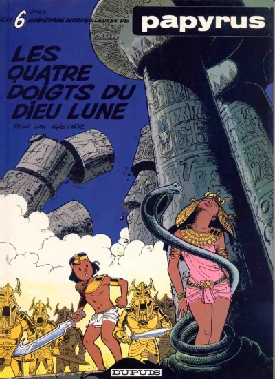 Cover of Les quatre doigts du dieu lune