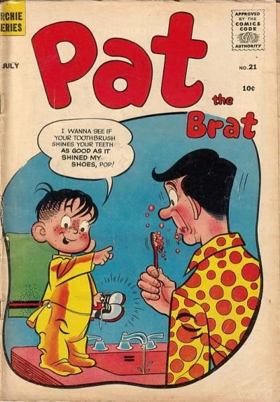 Cover of All Bald Up; Pat's Pen Pals; All Keyed Up!; Brandin' Irony; Pat's Gag Bag; Pay Day; The Impatient Patient!