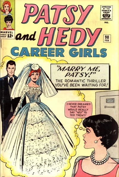 Cover of Marry Me, Patsy!