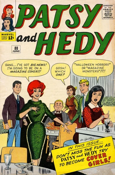 Cover of Patsy And Hedy Become Cover Girls!