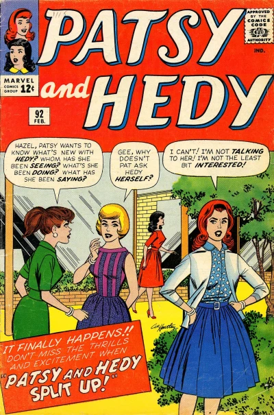 Cover of Patsy And Hedy Split Up!