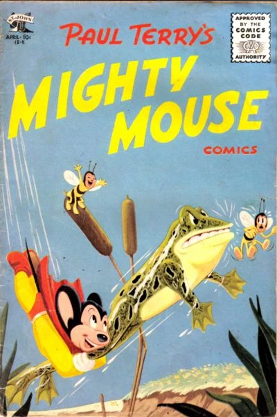 Cover of Paul Terry's Mighty Mouse Comics