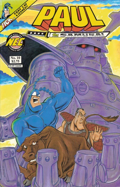 Cover of 4 Man and a Cow Against the World