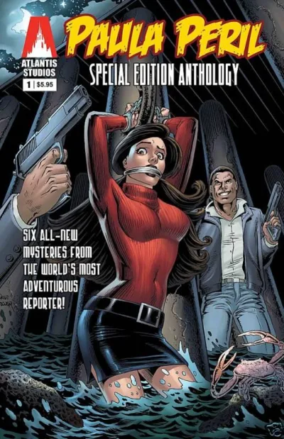 Cover of The Curse of the Golden Dragon; "Who's Paula Peril?"