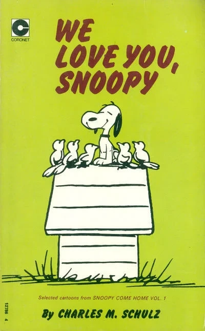 Cover of We Love You, Snoopy