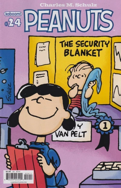 Cover of Security Blanket Science; Peanuts On Ice; Cyrano Brown