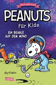 Ein Beagle auf dem Mond