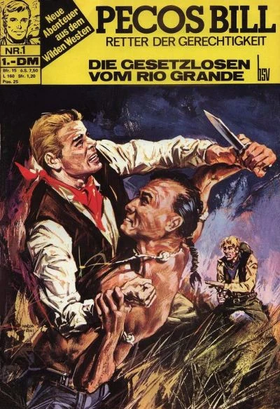 Cover of Die Gesetzlosen vom Rio Grande