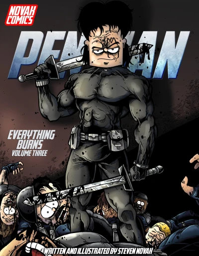 Cover of Volume Three: Everything Burns
