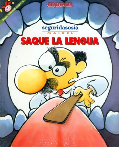 Cover of Saque la lengua