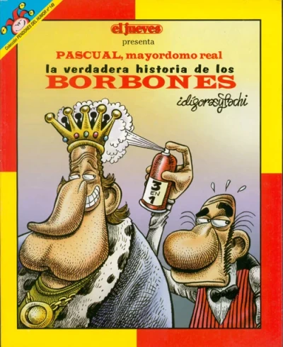 Cover of La verdadera historia de los Borbones