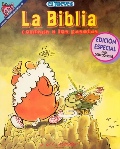 Cover of La Biblia contada a los pasotas