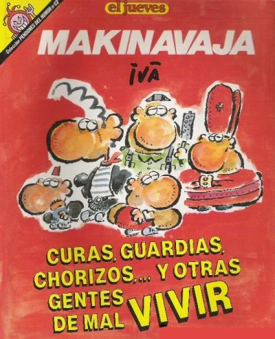 Cover of Curas, guardias, chorizos,... y otras gentes de mal vivir