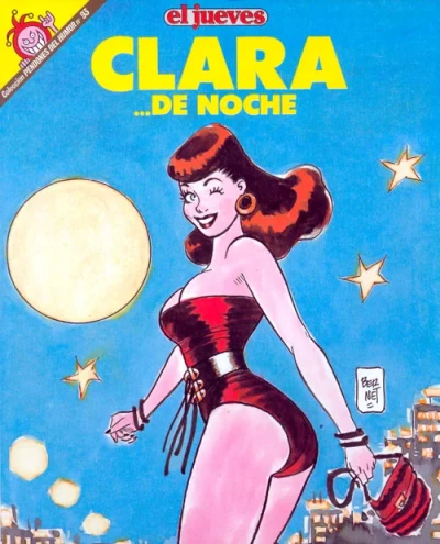 Cover of Clara... de noche