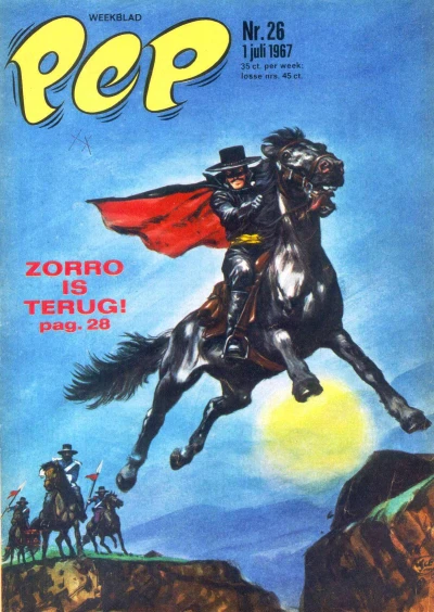 Cover of Zorro is terug!