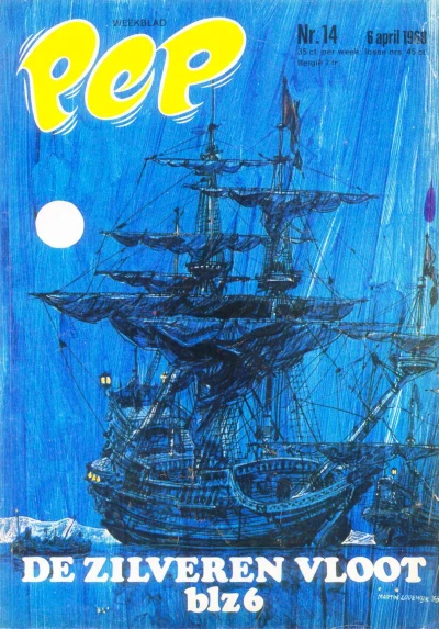 Cover of De zilveren vloot