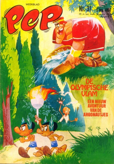 Cover of De Olympische vlam