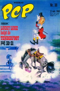Lucky Luke helpt de tenderfoot