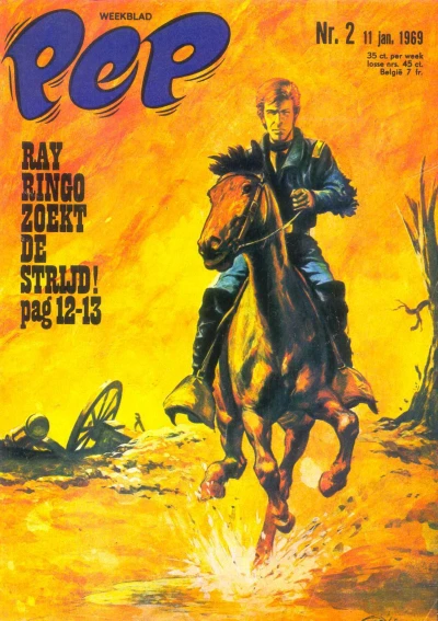 Cover of Ray Ringo zoekt de strijd!
