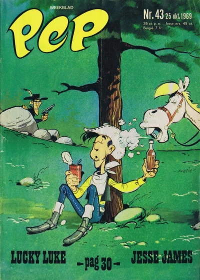 Cover of Lucky Luke Jesse James