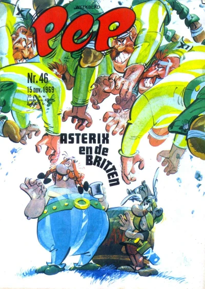 Cover of Asterix en de Britten
