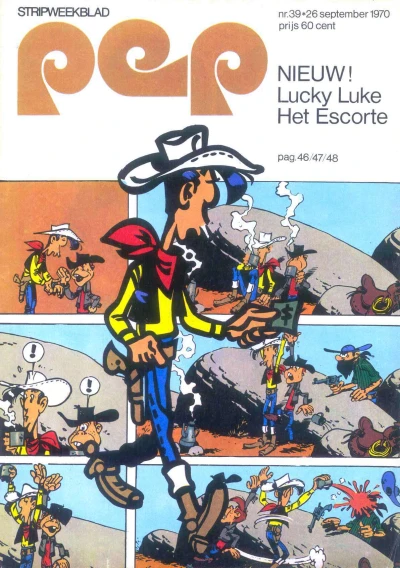 Cover of Lucky Luke Het escorte