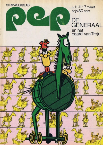 Cover of De Generaal en het paard van Troje