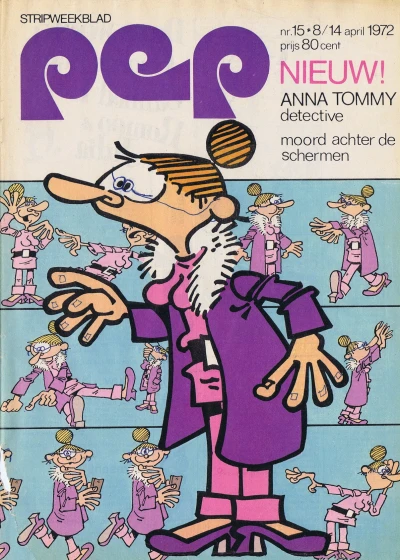 Cover of Anna Tommy  Moord achter de schermen