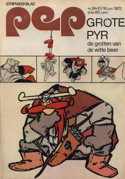 Cover of Grote Pyr: De grotten van de witte beer