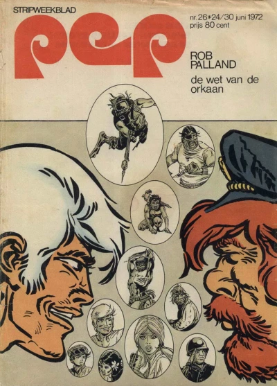 Cover of Rob Palland: De wet van de orkaan