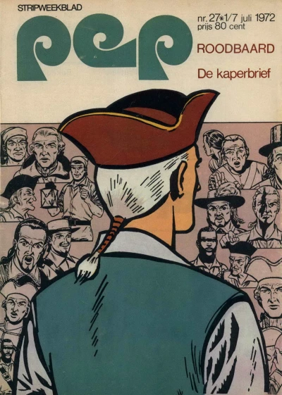 Cover of Roodbaard : De kaperbrief