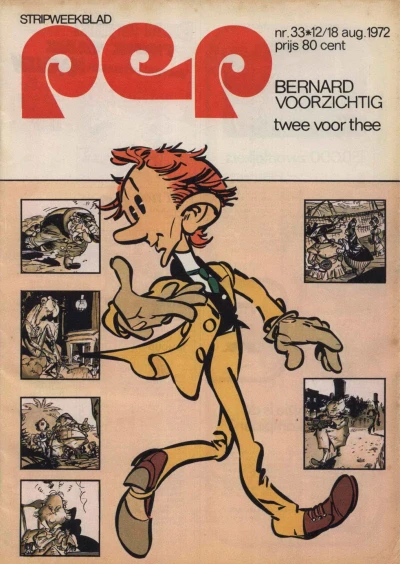 Cover of Bernard Voorzichtig Twee voor thee