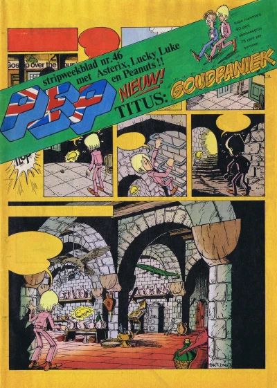 Cover of Titus: Goudpaniek