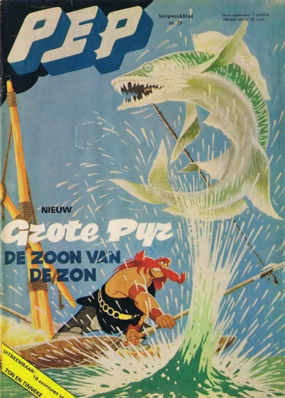 Cover of Grote Pyr De zoon van de zon