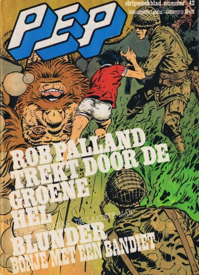 Cover of Rob Palland trekt door de groene hel