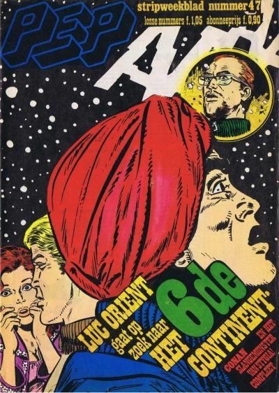 Cover of Luc Orient gaat op zoek naar het 6de continent