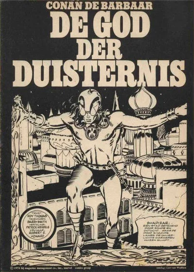 Cover of Conan de Barbaar De god der duisternis