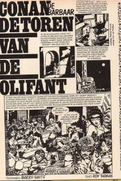 Conan de Barbaar De toren van de olifant
