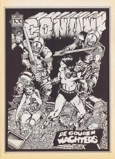 Cover of Conan De gouden wachters