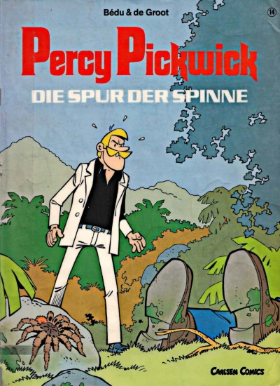 Cover of Die Spur der Spinne