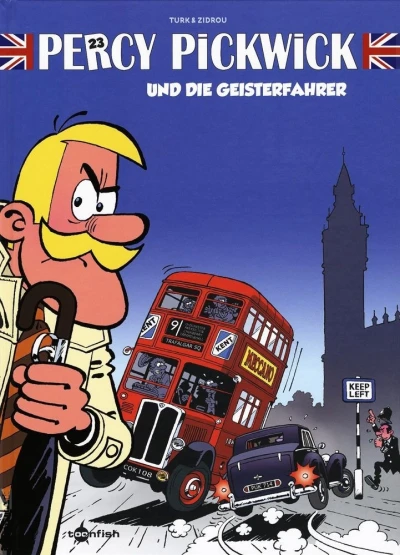 Cover of Percy Pickwick und die Geisterfahrer