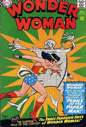 Cover of Perils of the Paper Man!