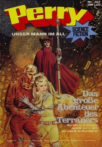 Cover of Das große Abenteuer des Terraners