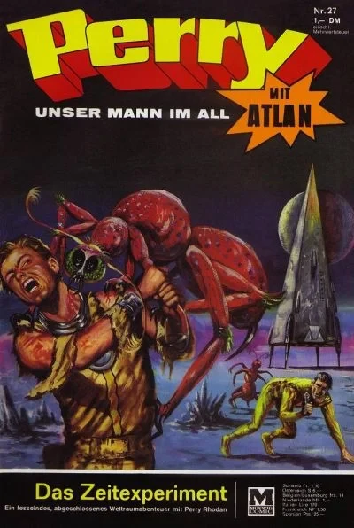 Cover of Das Zeitexperiment