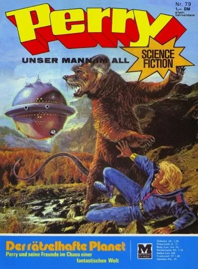 Cover of Der rätselhafte Planet