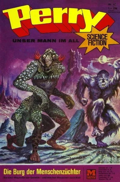 Cover of Die Burg der Menschenzüchter