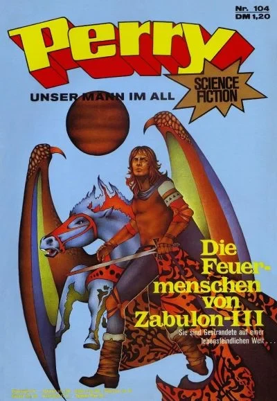 Cover of Die Feuermenschen von Zabulon-III