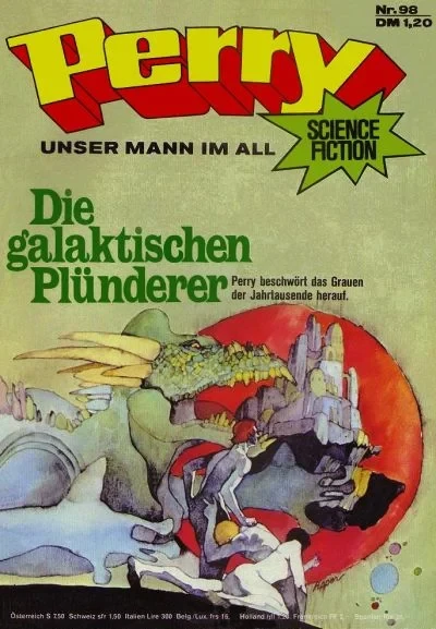 Cover of Die galaktischen Plünderer