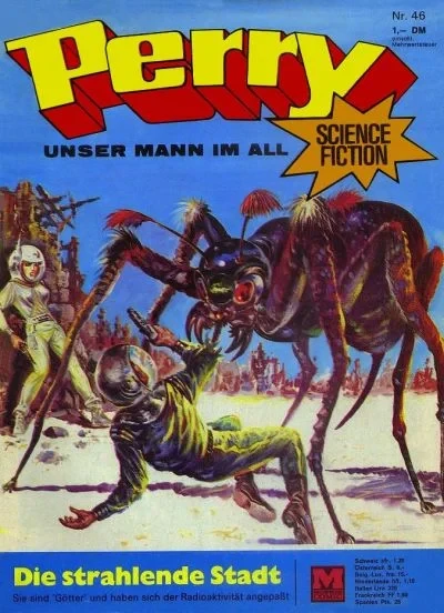 Cover of Die strahlende Stadt